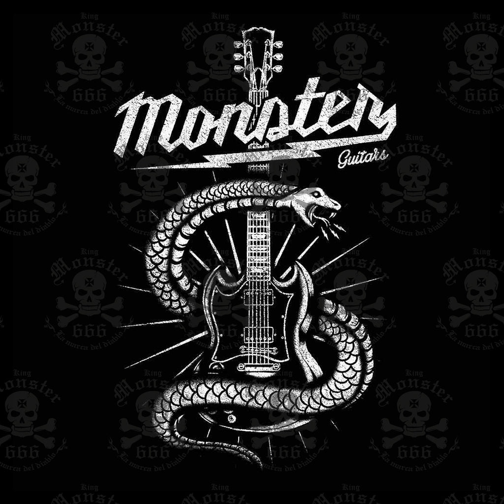 Sudadera Cuello Redondo Monster Guitars