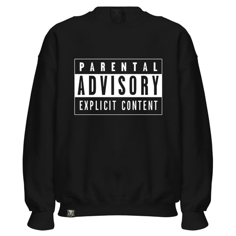 Sudadera Cuello Redondo Parental Advisory