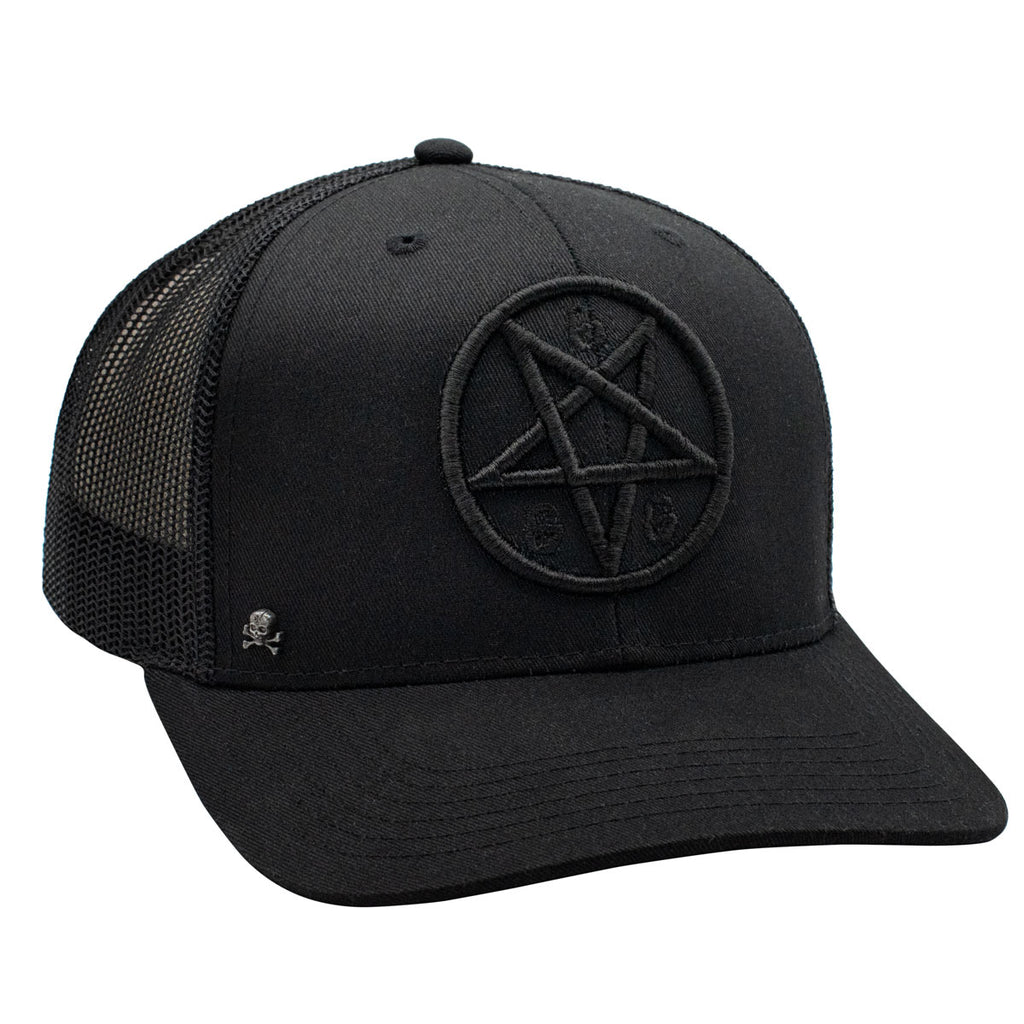 Gorra Trucker Pentagrama Black