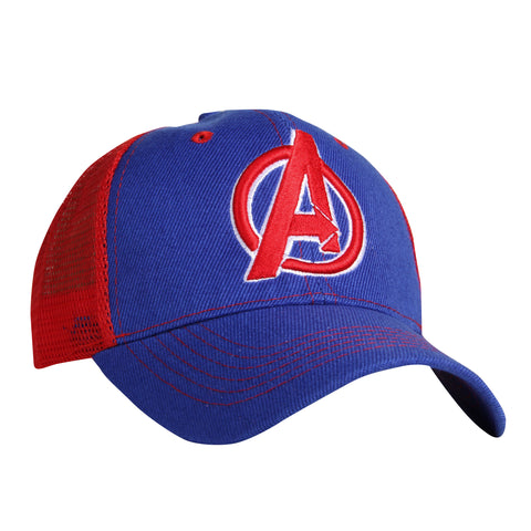 Gorra Marvel Logo Avengers Azul/Rojo