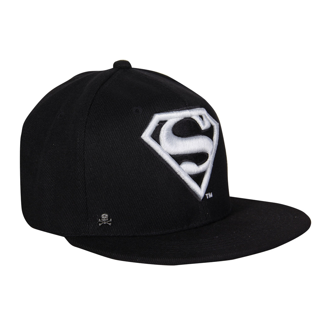 Gorra Plana Logo Superman Perla