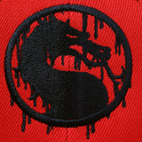 Gorra Plana Dragon MK Bloody / Roja