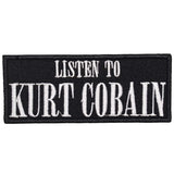 Parche Listen To Kurt Cobain