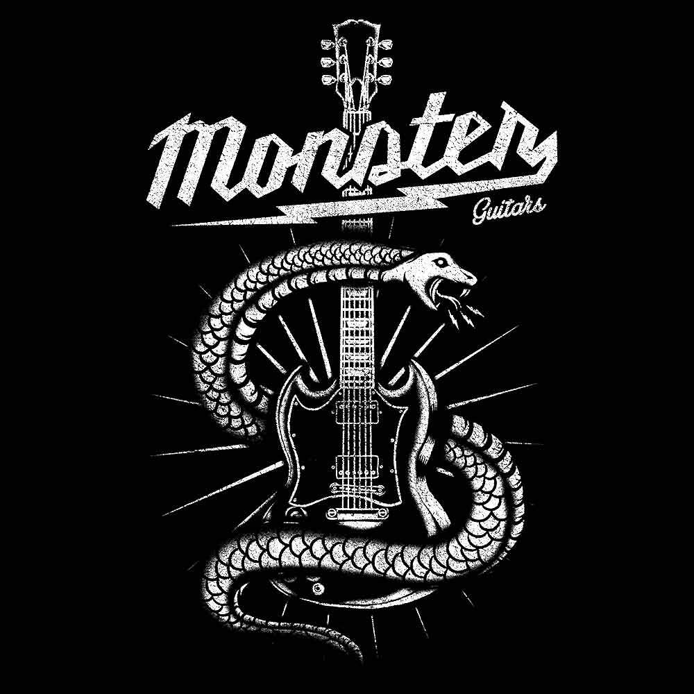 Playera Monster Guitars